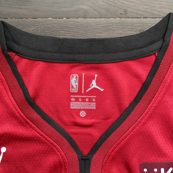 Miami Heat #14 Tyler Herro Red Jersey - Picture 4 of 8